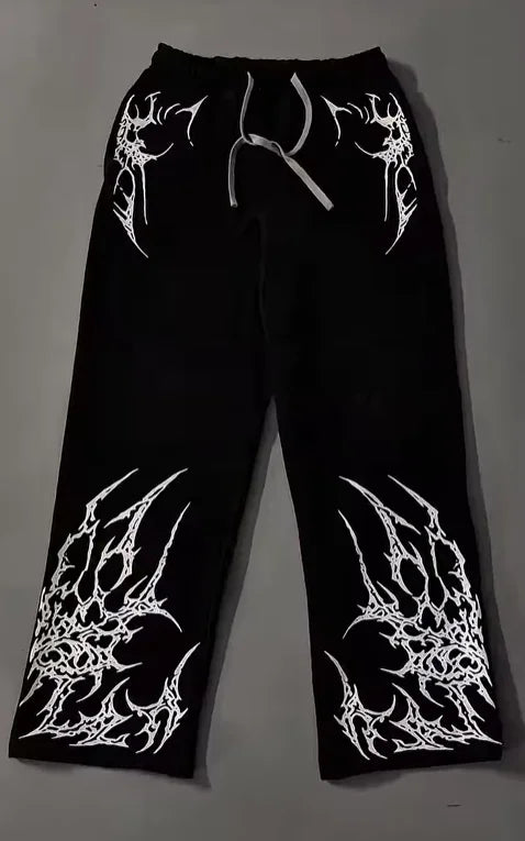 GOTHIC SKULL TRIBAL SWEATPANTS