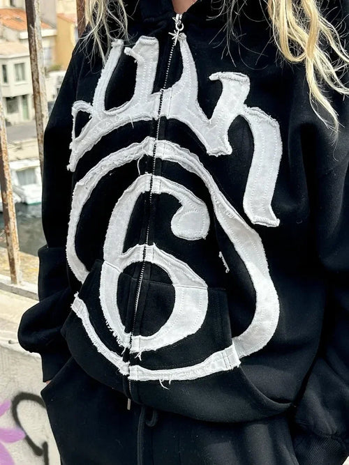 Baby Blue Archive Chenille Zip-Up