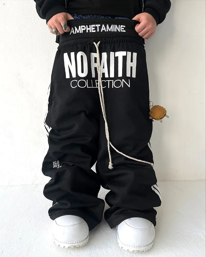 NO FAITH ARCHIVE SWEATPANTS
