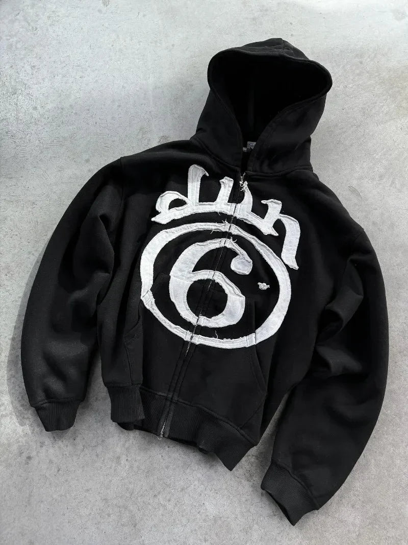 Baby Blue Archive Chenille Zip-Up