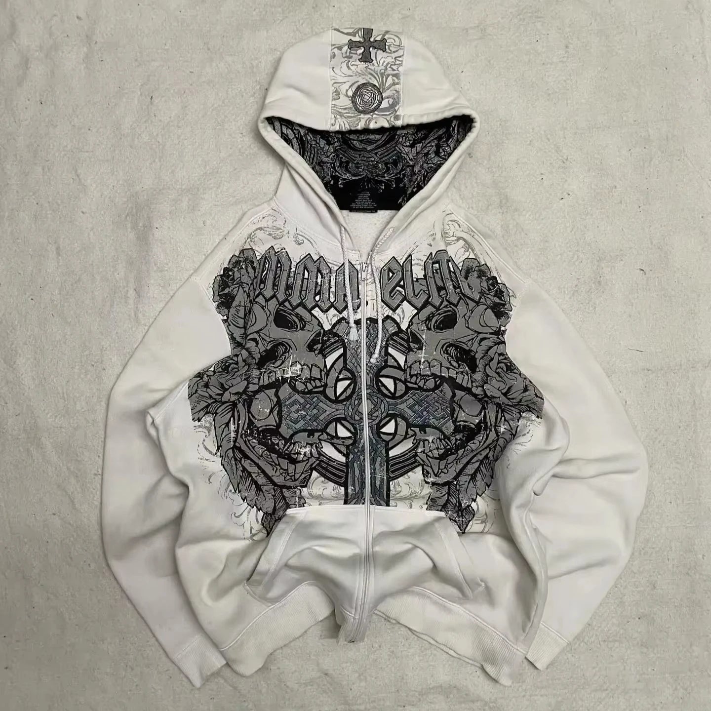 Baby Blue Archive Chenille Zip-Up