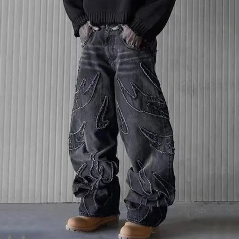 Baggy jeans black