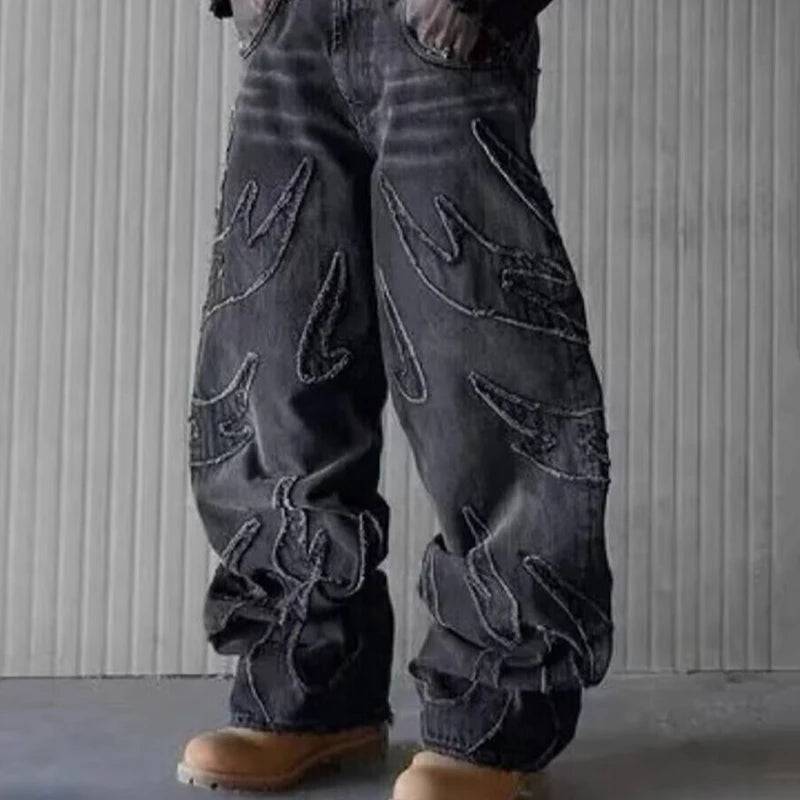 Baggy jeans black