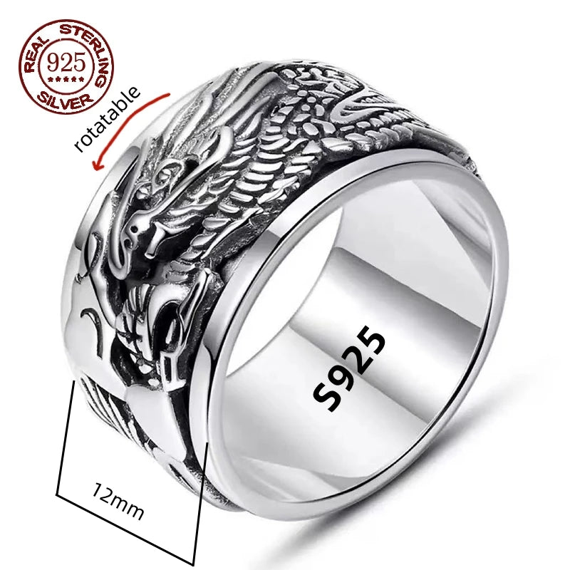 DRAGON ARCHIVE ROTATABLE RING