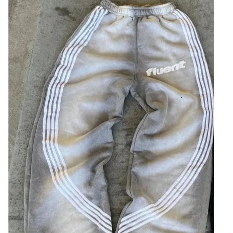 HARAKUJU "FLUENT" STRIPED PANTS