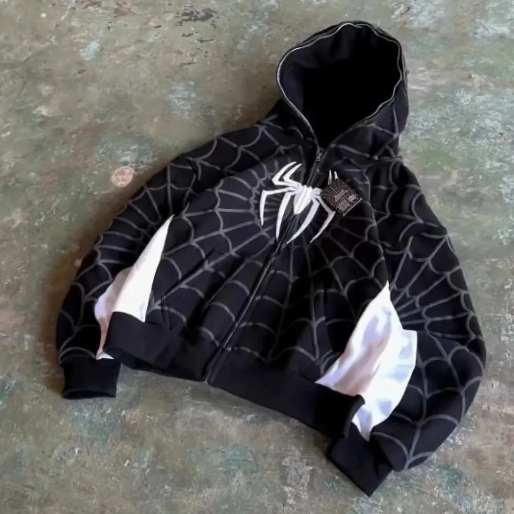 Spider Foaming 3d Hoodies