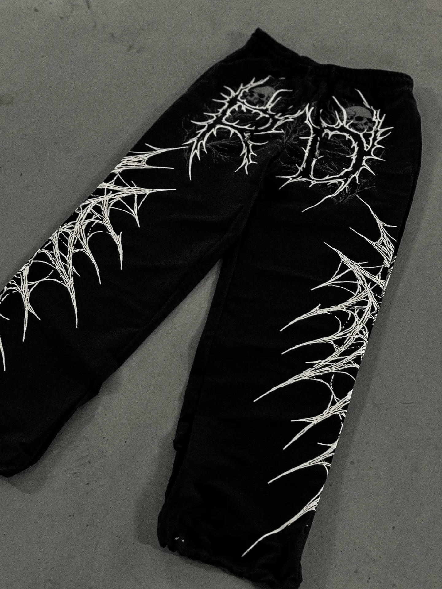 GOTHIC SKULL TRIBAL SWEATPANTS