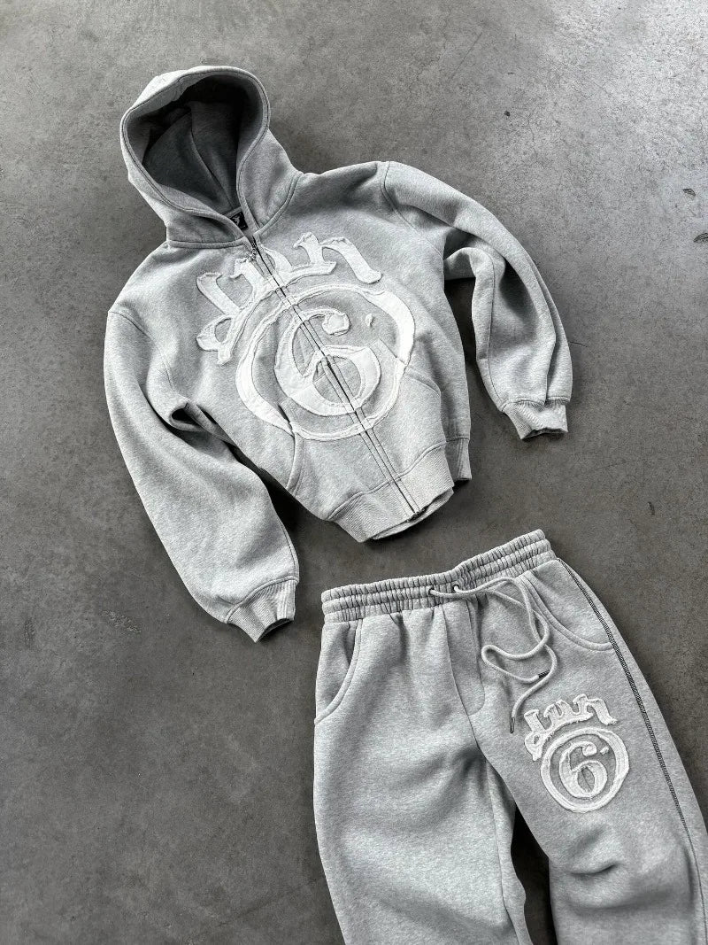 Baby Blue Archive Chenille Zip-Up