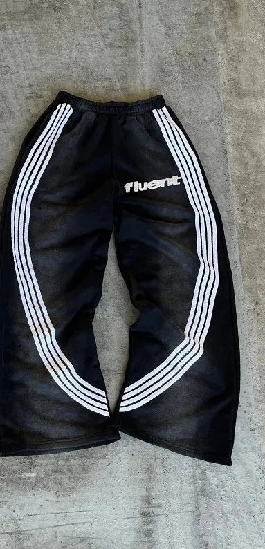 HARAKUJU "FLUENT" STRIPED PANTS