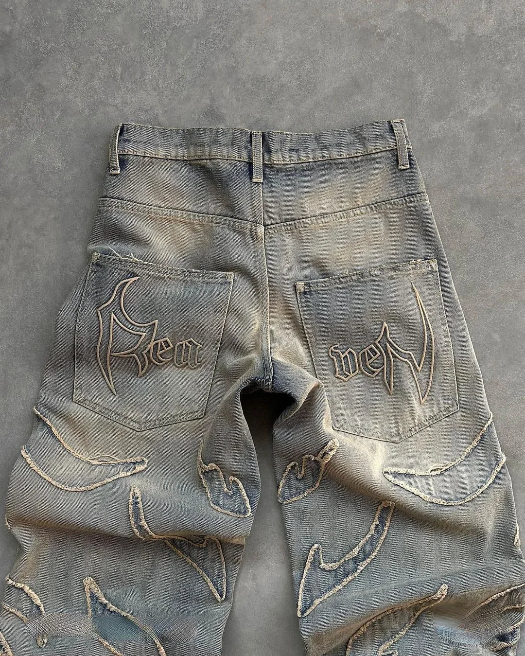 Tribal Archive Baggy Jeans