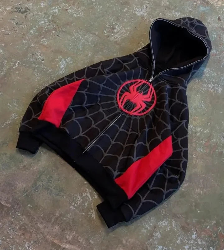 Spider Foaming 3d Hoodies