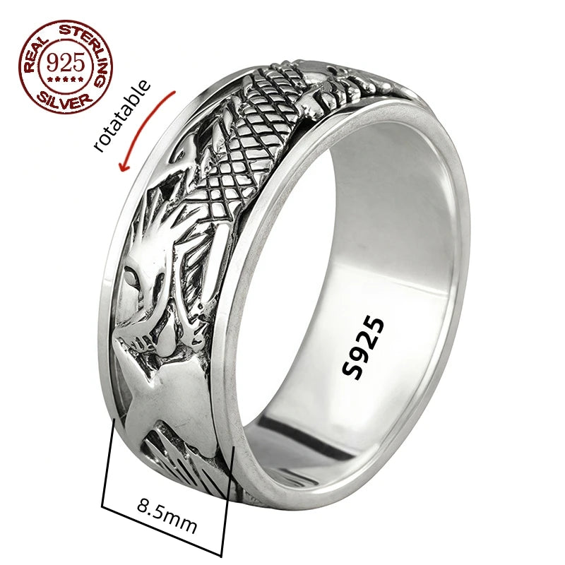 DRAGON ARCHIVE ROTATABLE RING