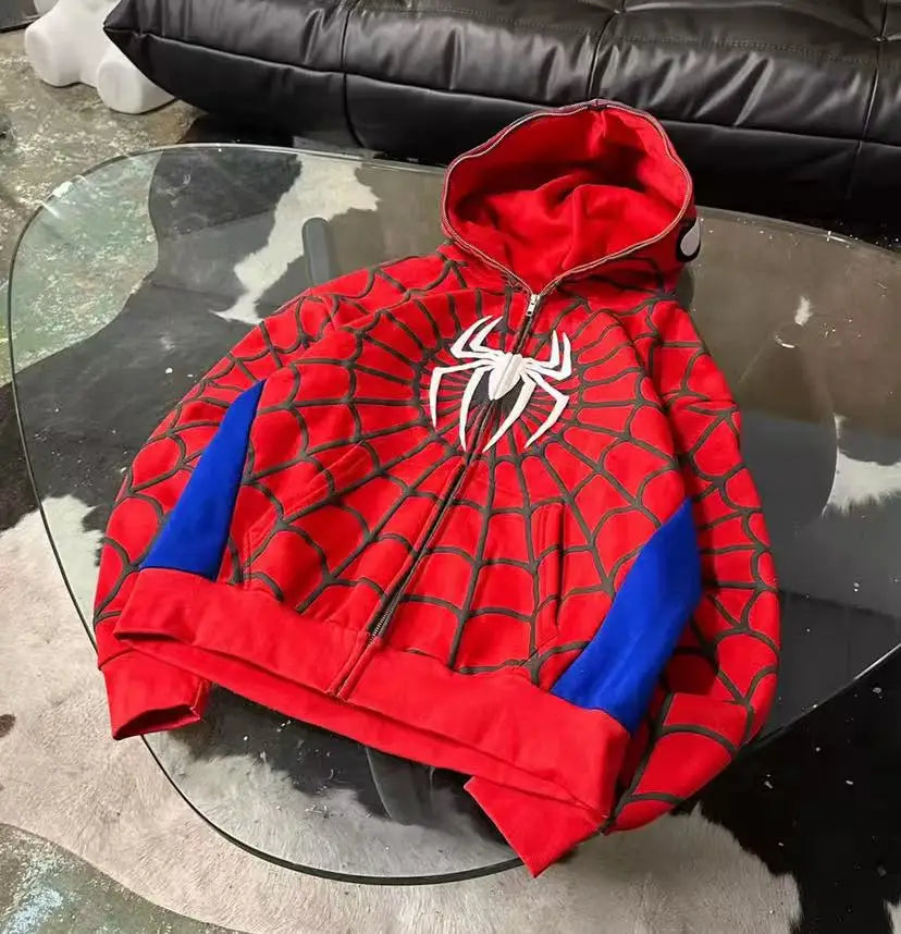 Spider Foaming 3d Hoodies