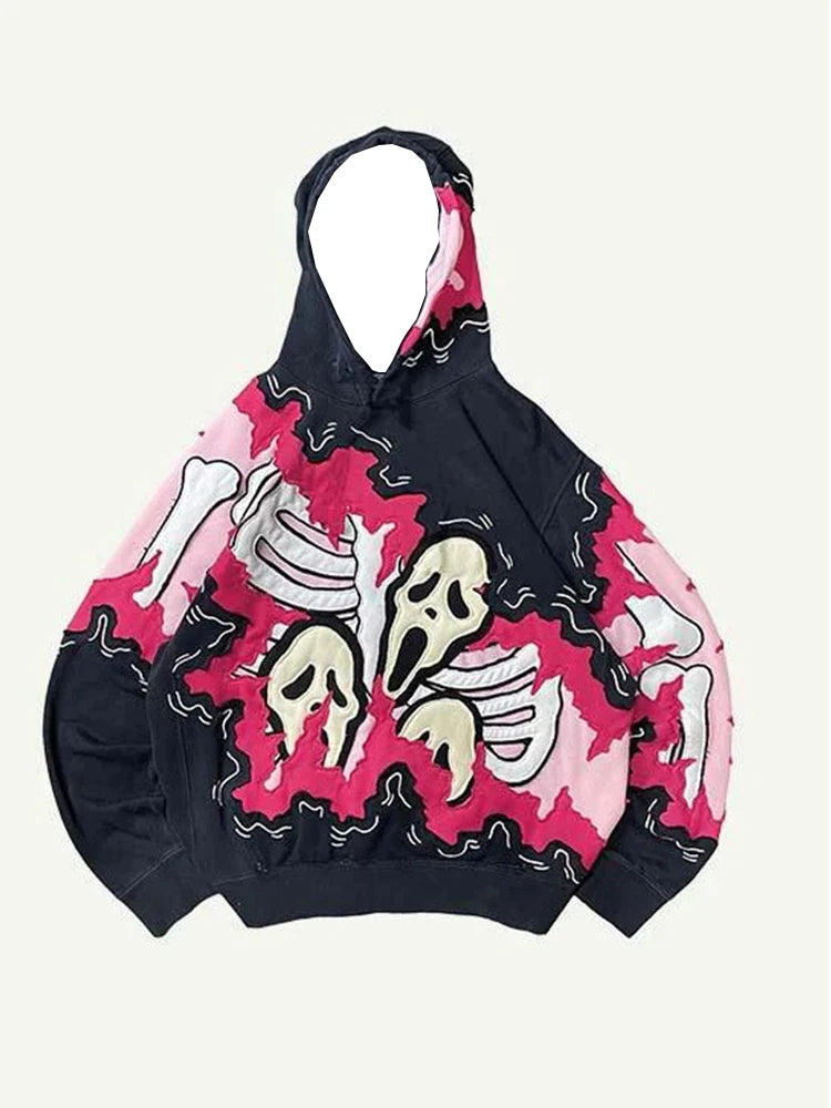 Novel Long Sleeved Hoodie