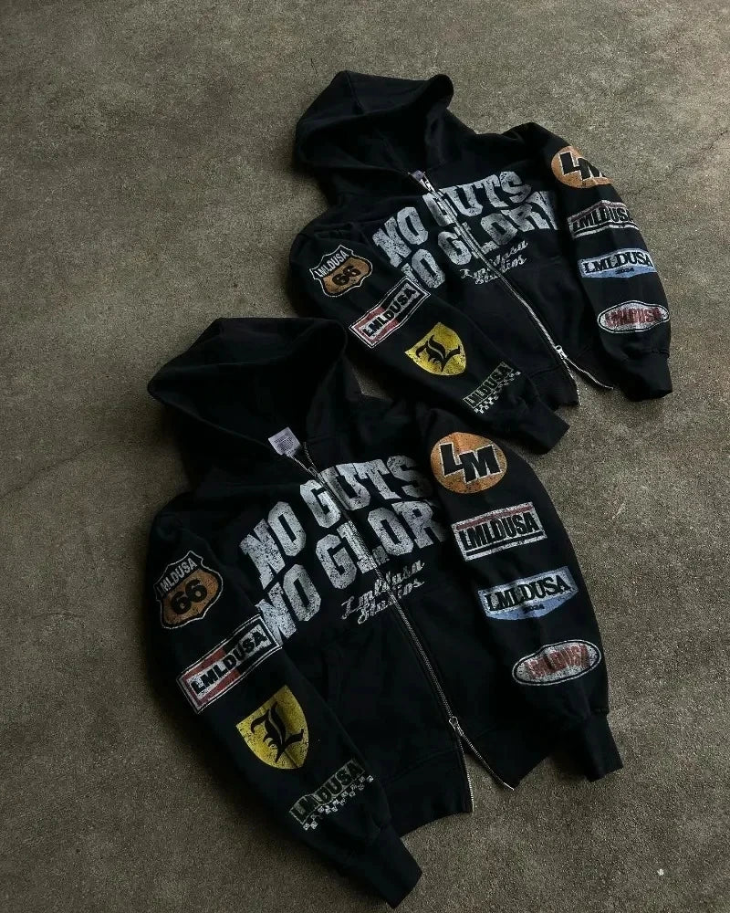 No Guts No Glory Racing Zip-Up