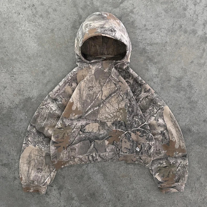 Ghost Camo Zip-Up Hoodie