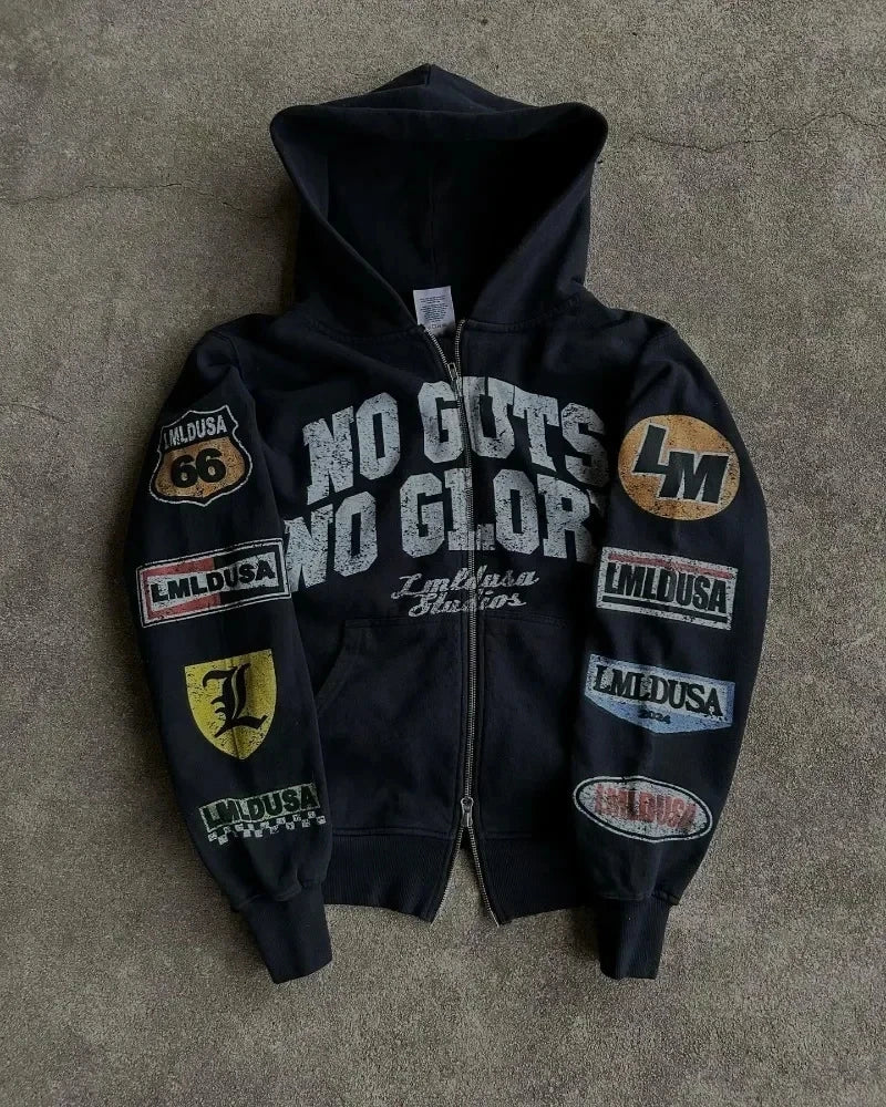 No Guts No Glory Racing Zip-Up